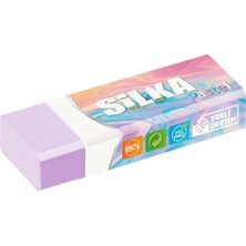 Silka Pastel Renkli  Silgi  5 Adet