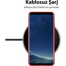 Printone Samsung Galaxy A01 Uyumlu Kılıf Lansman Içi Kadife - Kırmızı