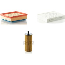 Mann Fılter Bmw 318D Gran Tourismo (F34) 184 Hp 13-15 Mann Filtre Bakım Seti