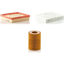 Mann Fılter Bmw 116I (F20/21) 136 Hp 11-15 Mann Filtre Bakım Seti