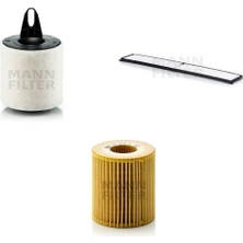 Mann Fılter Bmw 116I (E81/87) 122 Hp 07-09 Mann Filtre Bakım Seti
