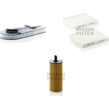 Mann Fılter Bmw 5 Gt 520 D (F07GT) 163-184 Hp (Motor Kodu N47D20C) 10-17 Mann Filtre Bakım Seti