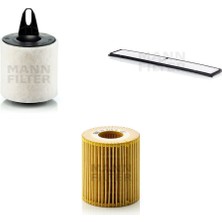 Mann Fılter Bmw 316I (E90/92) 122 Hp 07-13 Mann Filtre Bakım Seti
