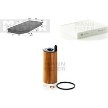 Mann Fılter Bmw 320I (F30/31) 184 Hp 15-18 Mann Filtre Bakım Seti
