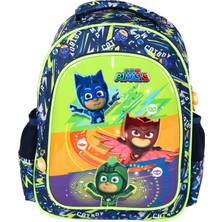 Me Çanta Pj Masks Karakterleri Baskılı Ilkokul Okul Sırt Çantası - Erkek Çocuk