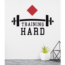Sticker Sepetim Training Hard Dekoratif Duvar Sticker