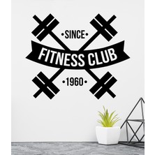 Sticker Sepetim Since Fitness Clup Dekoratif Duvar Sticker