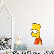 Sticker Sepetim Simpsons Portre Çocuk Odası Dekoratif Duvar Sticker