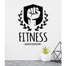 Sticker Sepetim Fitness Association Dekoratif Duvar Sticker