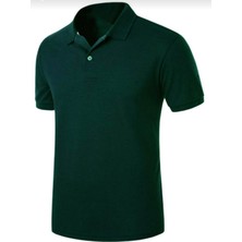 Mavimoure Düz Renk Polo Yaka Kısa Kol Okul