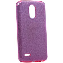 MobaxAksesuar Lg Stylus 3 Kılıf Simli Parlak Shining Kapak