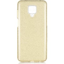 MobaxAksesuar Xiaomi Redmi Note 9 Pro Kılıf Simli Parlak Shining Kapak