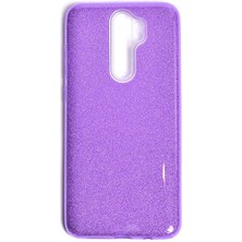 MobaxAksesuar Xiaomi Redmi Note 8 Pro Kılıf Simli Parlak Shining Kapak