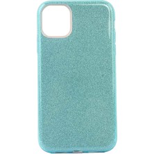 MobaxAksesuar Apple iPhone 11 Pro Max Kılıf Simli Parlak Shining Kapak