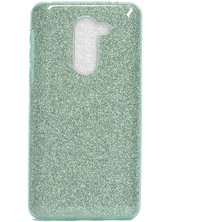 MobaxAksesuar Huawei Gr5 2017 Honor 6x Kılıf Simli Parlak Shining Kapak