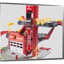 Majorette Creatix Rescue Station+5 Araçlı Oyun Set 212050019