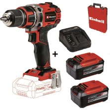 Einhell Te-Cd 18/50 Li-I Bl Darbeli Matkap + 2*5.2 Ah Plus Starter Kit + Çanta