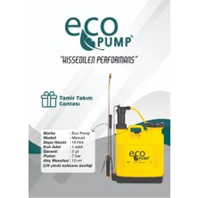 Pomilsan Eco Pump Manuel 16 Lt Sırt Ilaçlama Pompası 1.sınıf