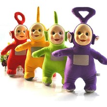 Schulzz Teletabi Peluş 4 Sevimli Karakter Oyuncak Teletubbies Özel 25CM