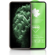 Nevarium Apple iPhone 8 Ekran Koruyucu Tam Kaplayan Premium Cam 20D - Beyaz