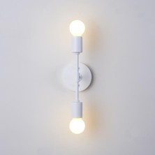 Riolight  Modern Ikili Metal Duvar Aplik