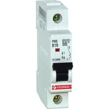 FEDERAL Federal,1x 20A Otomatik Sigorta 6ka