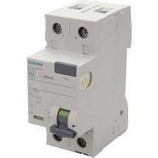 Siemens Siemens,a Tipi Kaçak Akım Koruma Rölesi 25A;230V;30MA,5SV5312-6