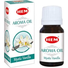 Hem Buhur Yağı Mystic Vanilla (Vanilya) Aroma Oil Uçucu Yağ