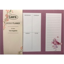 Lizy Flamingo 52 Yaprak Haftalık Planlayıcı