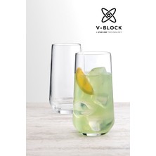 Paşabahçe V-Block Allegra 6 Lı Meşrubat Bardağı 470CC