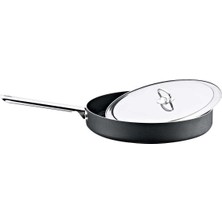 Evimsaray Zest Black Granit Hamsi ve Gözleme Tavası  32 cm