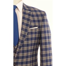 Jan Carlucci Slimfit Yelekli Drop 6 Takım