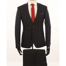 Jan Carlucci Slimfit Yelekli Drop 6 Takım
