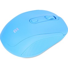 Everest SM-300 Usb Mavi 4D Optik Alkalin Pil Kablosuz Mouse