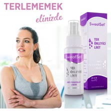 Sweatset El, Ayak, Yüz, Koltuk Altı Terleme Sprey 60 ml 3'lü Set