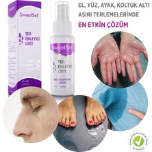 Sweatset El, Ayak, Yüz, Koltuk Altı Terleme Sprey 60 ml 3'lü Set