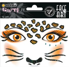 Herma Face Art Decor Yuz Susleme Etıketı Leopar