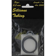 Carpers Silikon Tubing 0,5mm ART.2000 1mt