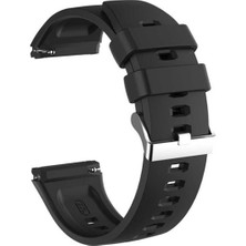 Coverzone Samsung Galaxy Watch 3 45MM Classic Çapraz Frontier Kayış Kordon Siyah