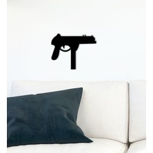 Bk Gift  Tasarımlı Ahşap Duvar Süsü-13