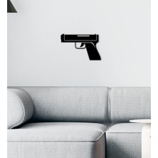 Bk Gift  Tasarımlı Ahşap Duvar Süsü-40