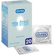 Durex Yok Ötesi Ekstra His 20'li İnce Prezervatif