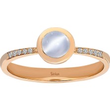 Sirius Pırlanta ve Ay Taşlı Vintage Yüzük 0442R0006