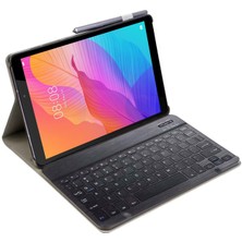 Microcase Huawei Matepad T10 / T10S Bluetooth Klavyeli Standlı Kılıf - Bkk1