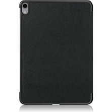 Microcase iPad Air 4.nesil 10.9 Inch 2020 Tablet Delüx Leather Serisi Standlı Kılıf - Siyah