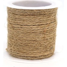 Dünya Yün Jüt Hasır Ip 10 Metre 2mm 1 Adet Makara