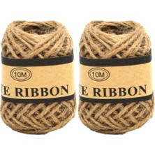 Dünya Yün Jüt Hasır Ip 10 Metre 2mm 2 Adet