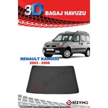 Bizymo Renault Kangoo 1998-2008 3D Bagaj Havuzu