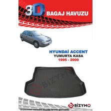 Bizymo Hyundai Accent (Yumurta Kasa) 1995-2000 3D Bagaj Havuzu
