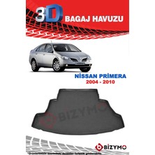 Bizymo Nissan Primera Sedan 2004-2010 3D Bagaj Havuzu